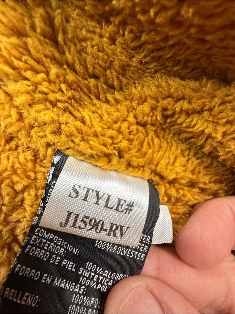YMI Women's Mustard Hooded Puffer Jacket - Picture 6 of 10